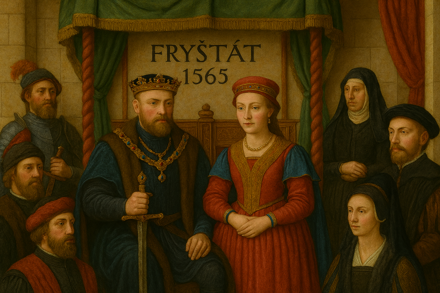 Fryštátský dvůr slezského knížete a slezské kněžny