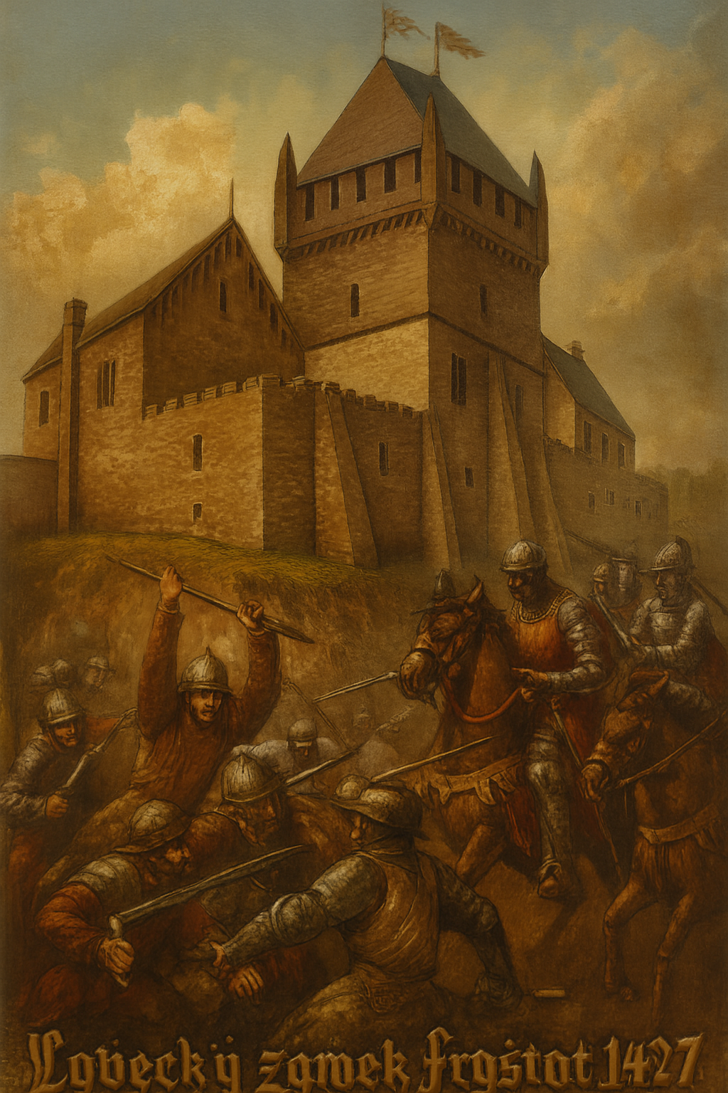 Husitské boje pod Fryštátským zámkem v roce 1427