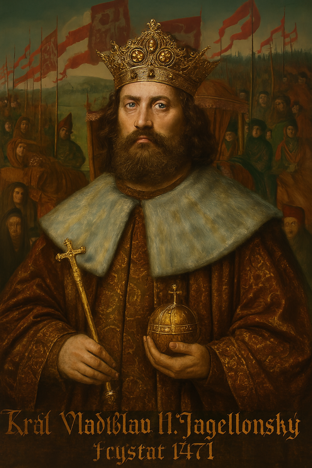 1471 - velkolepý korunovační královský průvod Vladislava II. Jagellonského několik dní ve Fryštátě hostí kníže Kazimír II.