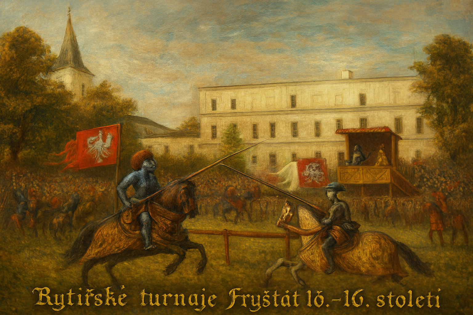 Pořádat rytířské turnaje bylo drahou povinností knížete, ale opatila se. Lidé se při nich bavili