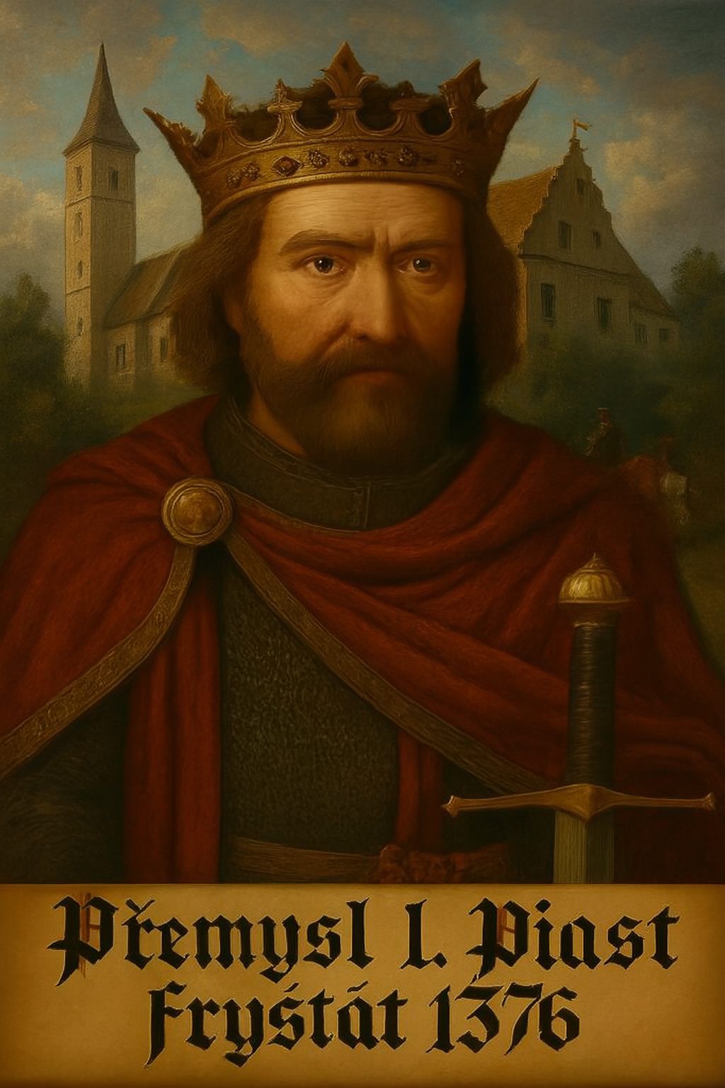 Český Vicekrál a slezský kníže Přemysl I. Piastovec