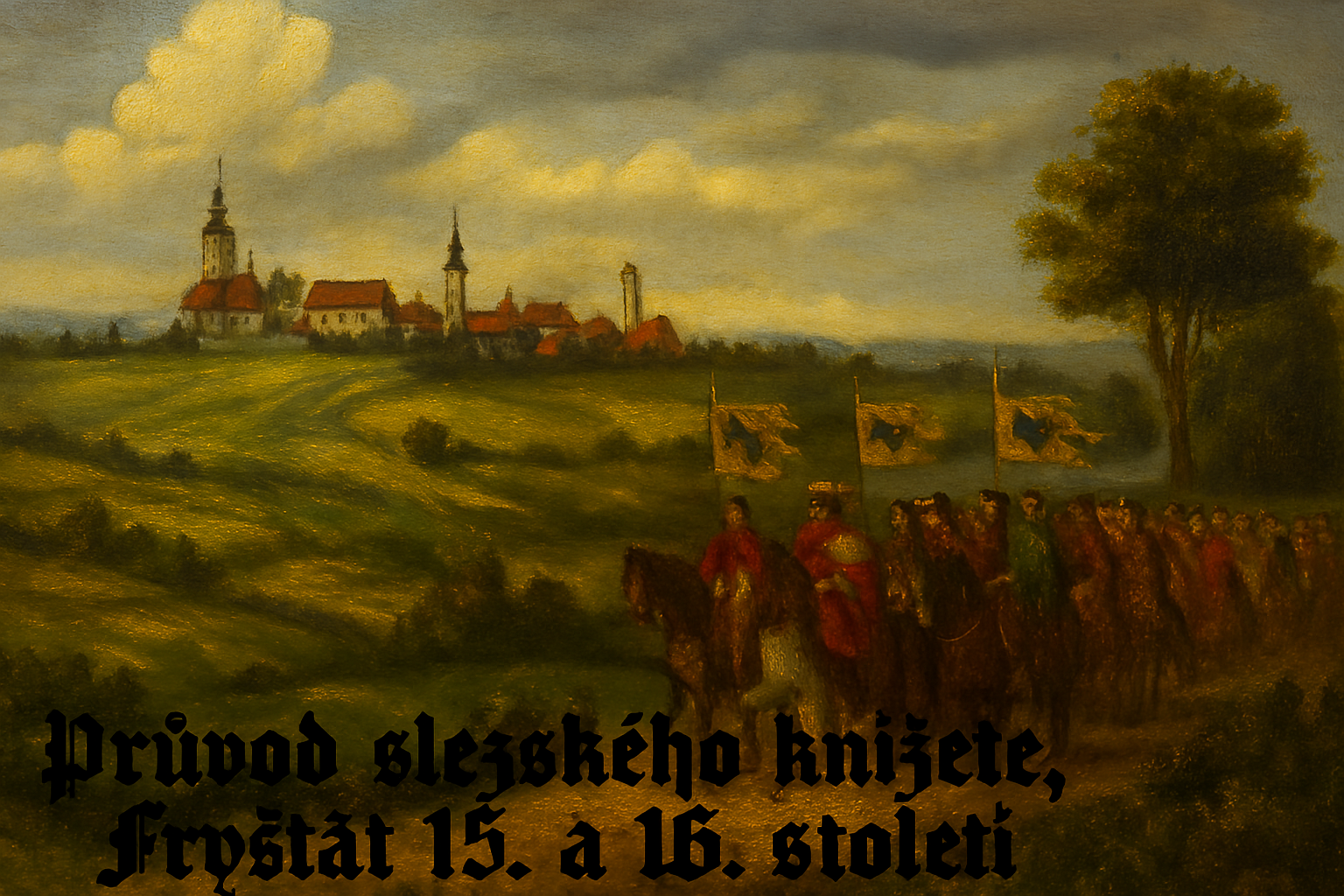 Po ranním hodování kníže často odjížděl se svými šlechtici z Fryštátu na cesty po Slezsku