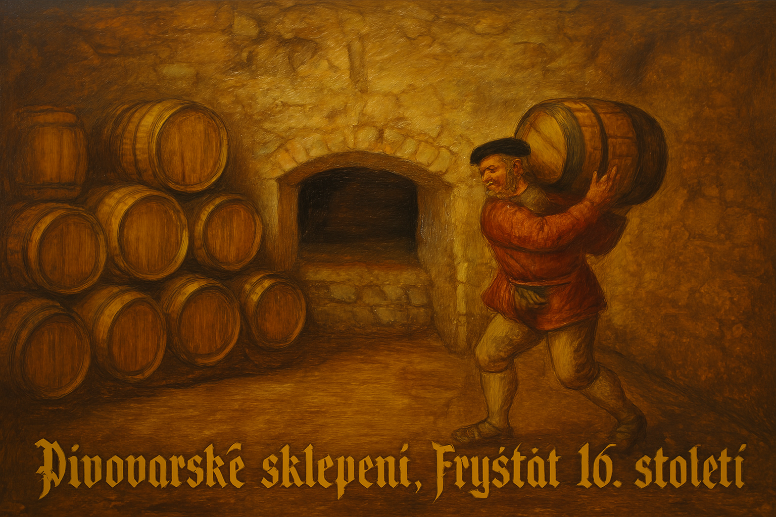 Středověké Pivařské chodby a sklepení