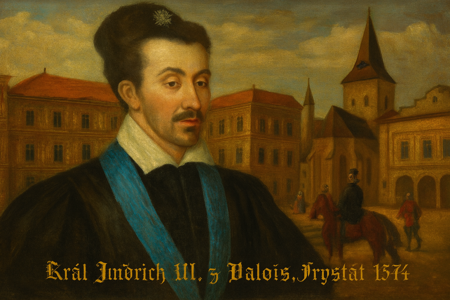Francouzský král Jindřich III. z Valois (1551 - 1589)