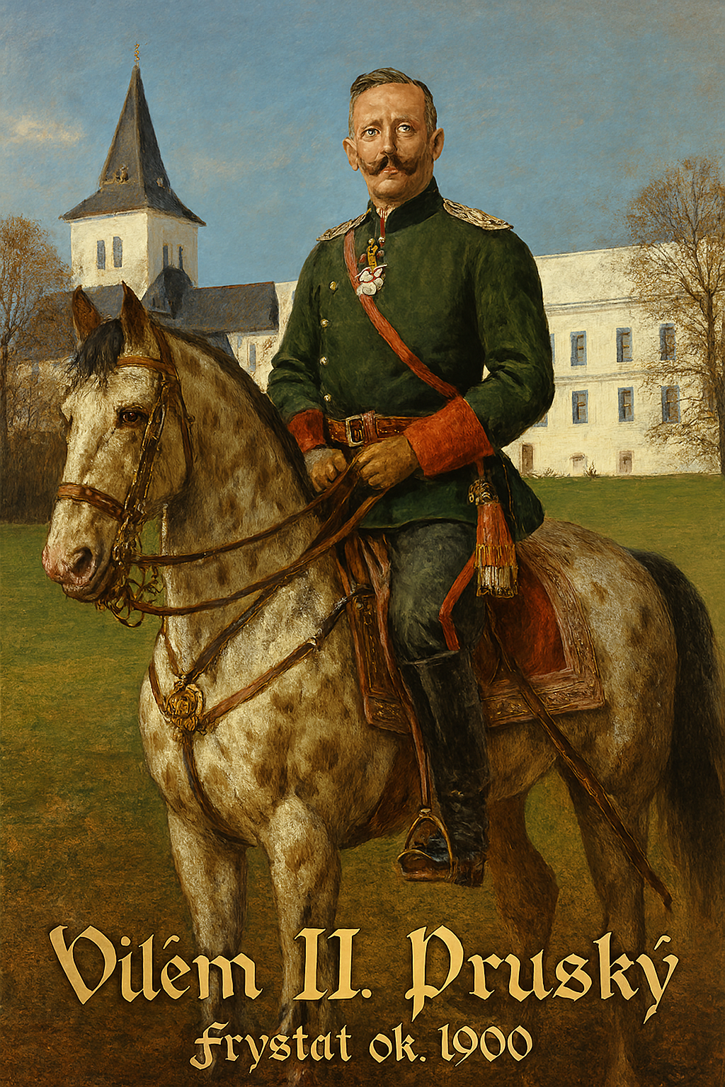 Okolo roku 1900 byl císař Vilém II. Pruský ve Fryštátě hned dvakrát