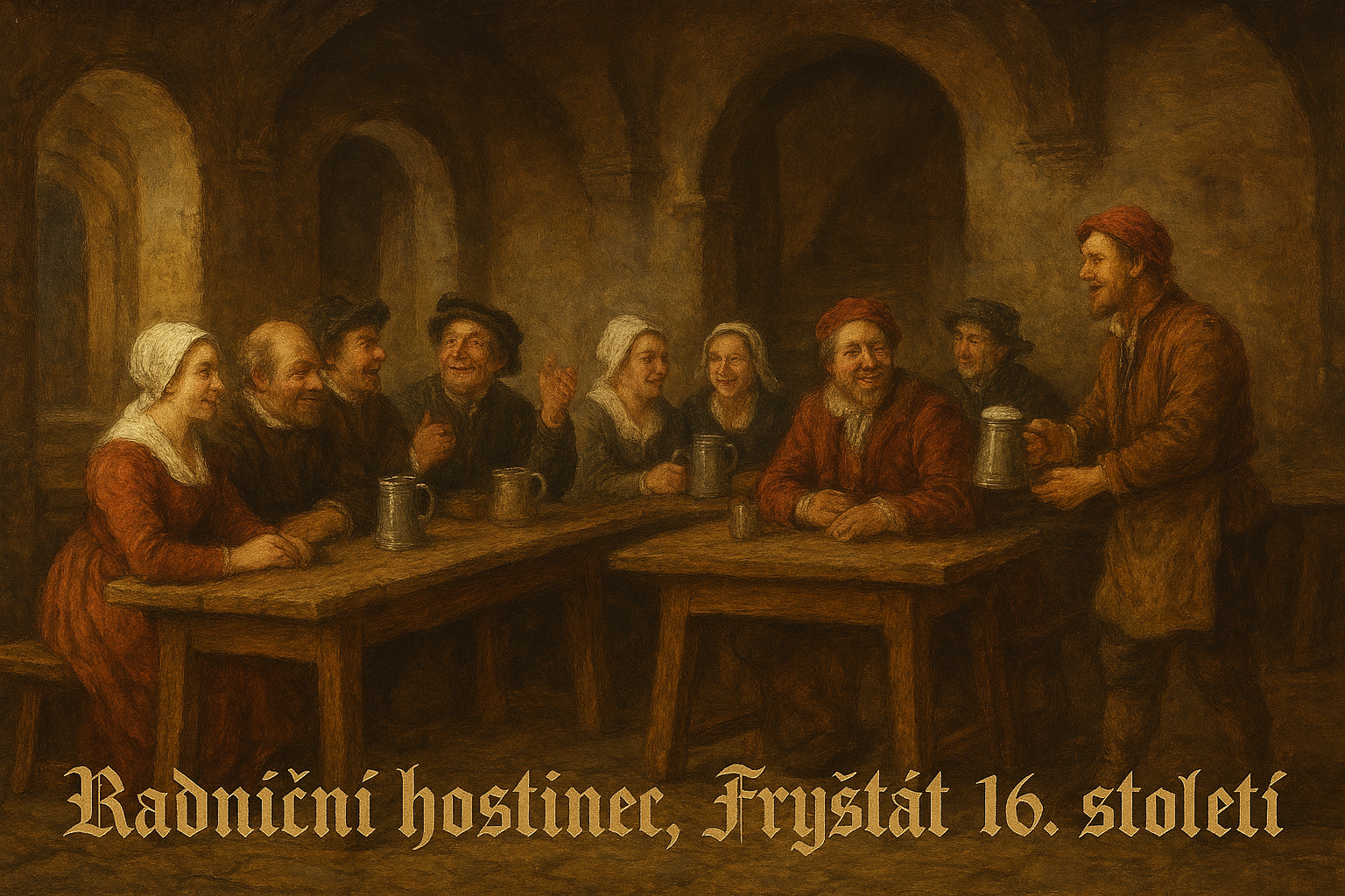 Radniční hostinec ze 16. století dnes slouží jako restaurace