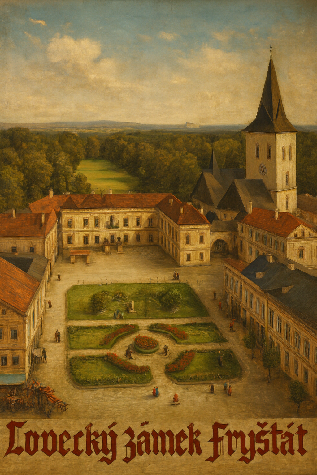 Lovecký zámek Fryštát v letech 1282 - 1571 sloužil jako lovecká i sídelní rezidence Slezských Piastovců
