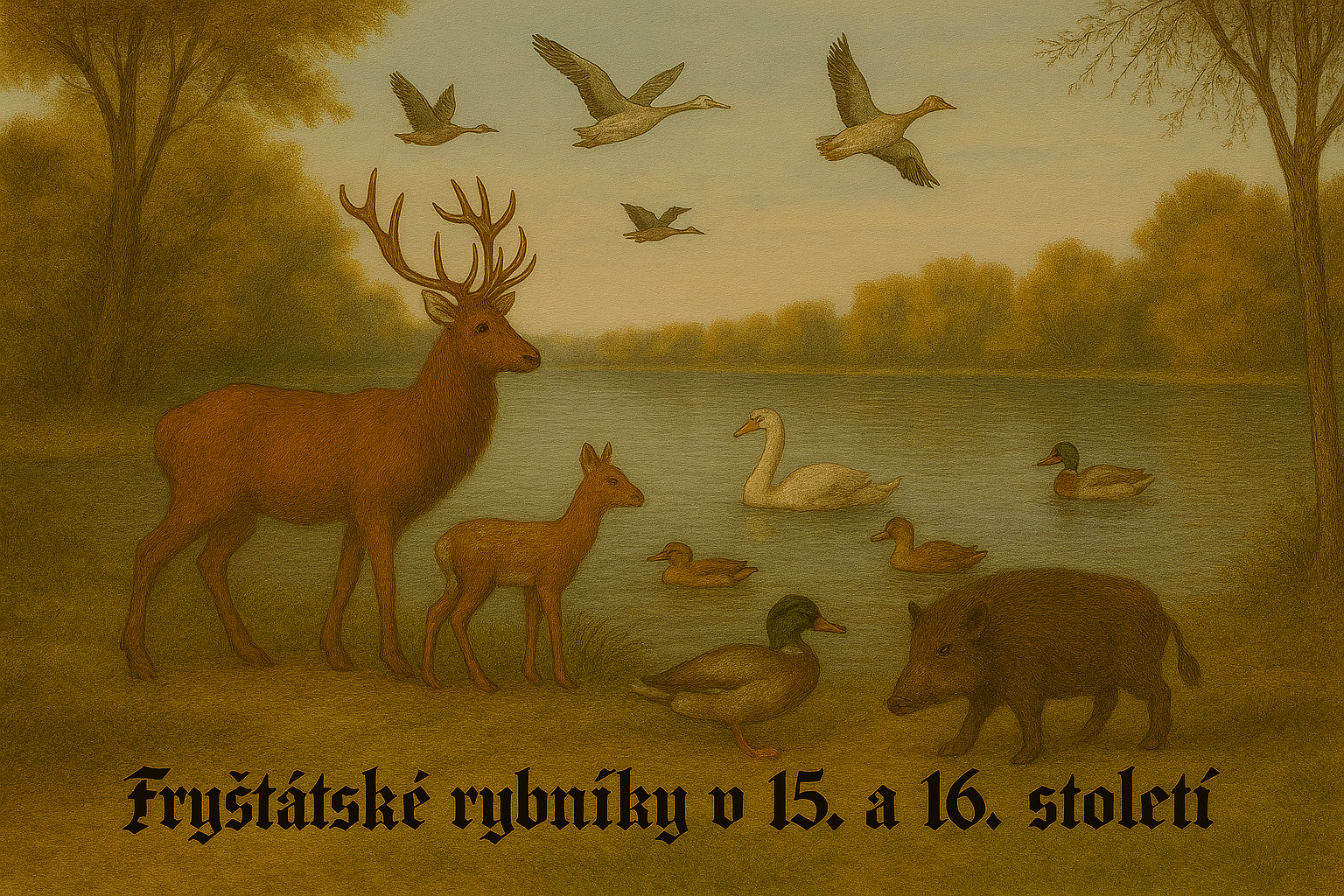 Fryštátské rybníky se staly součástí zámeckého loveckého revíru a jsou jimi až dodnes