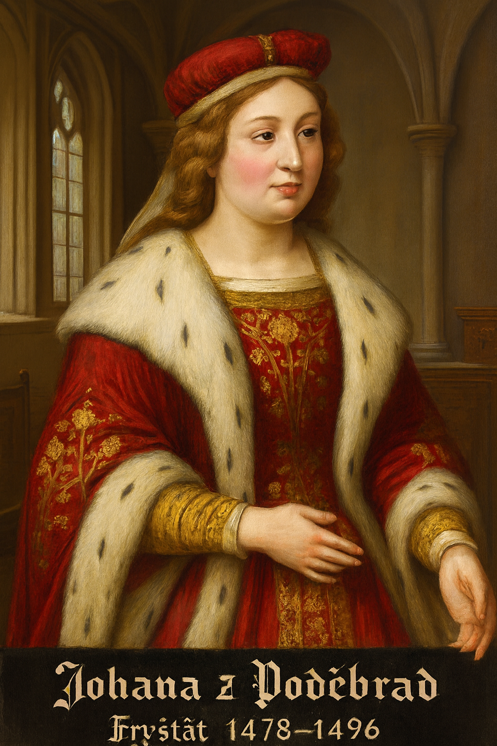1478 - 15. února se konala svatba vnučky českého krále Jiřího z Poděbrad se slezským Vicekrálem Kazimírem II. Piastem. Johana zemřela 24. července 1496. Zplodila syny Fridricha a Václava II.