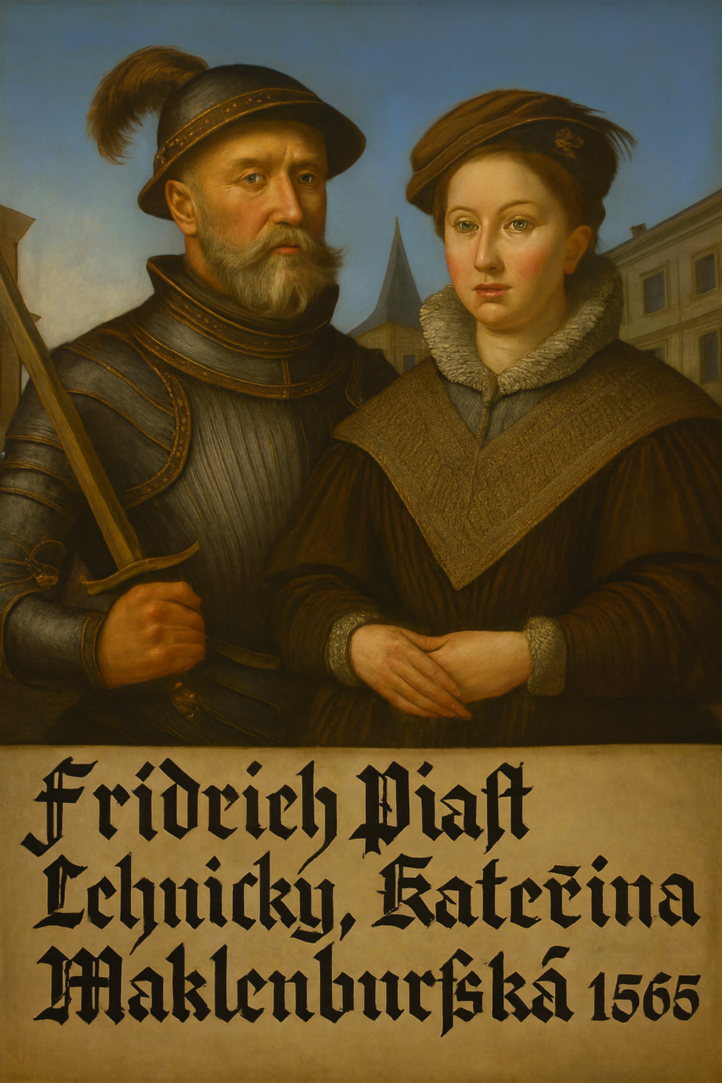 Rodiče vévodkyně Kateřiny, vévodové z Lehnice. Těží s vévodovy okázalosti, ale zároveň je pro ně pastí