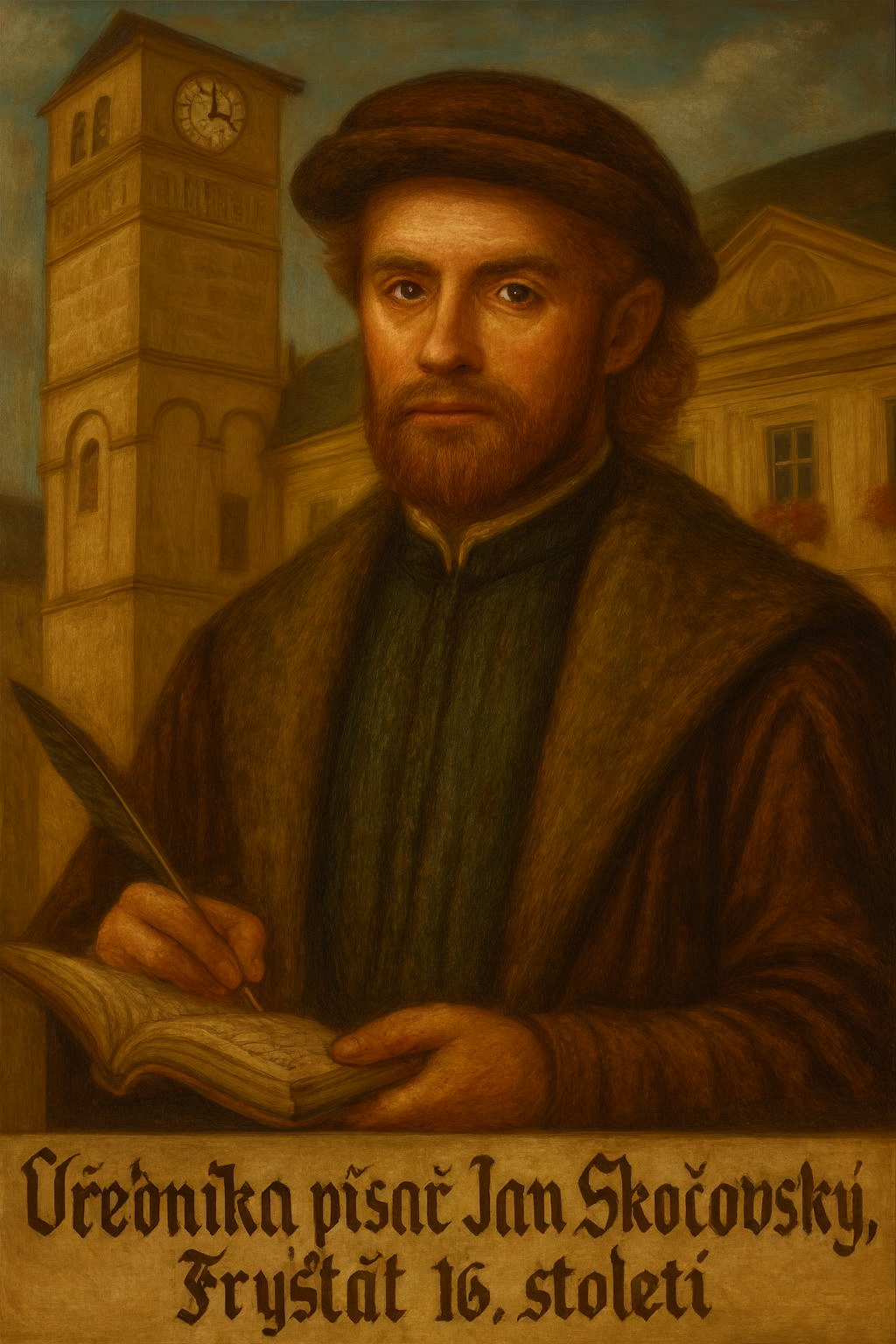 Nudný, ale vévodovi oddaný úředník. Spojka mezi zámkem a Radnicí