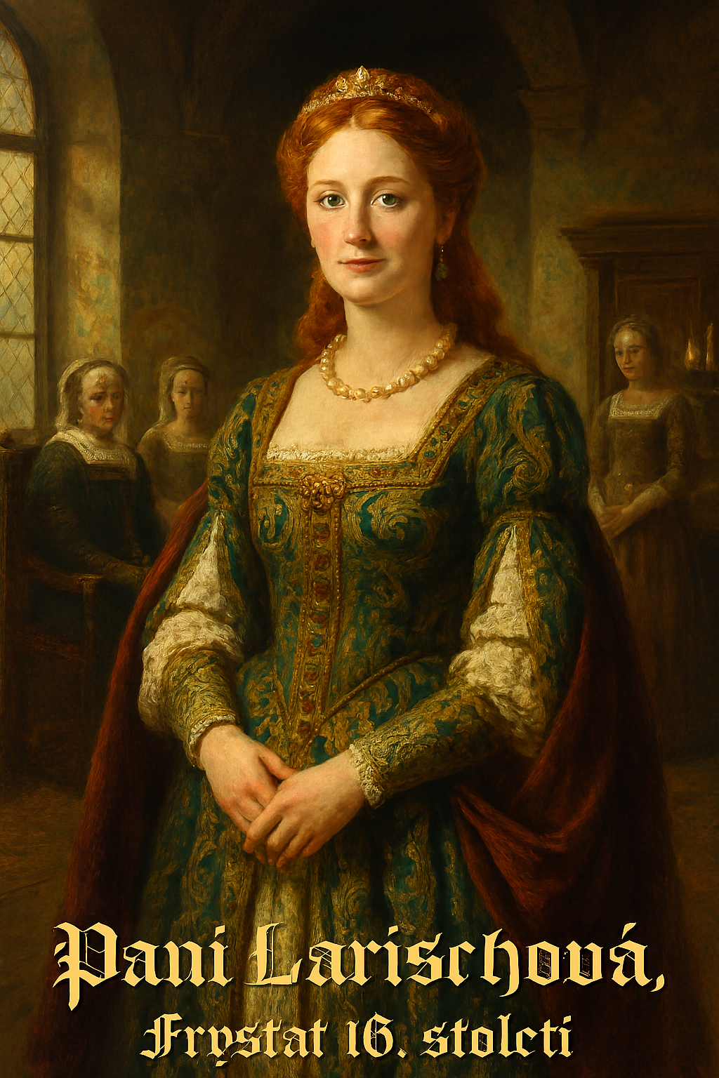 Šlechtična paní Larischová ze Lhoty a Karviné je oblíbenou dvorní dámou vévodkyně Kateřiny