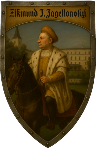 1500 - Král Zikmund v lovišti častokrát lovil