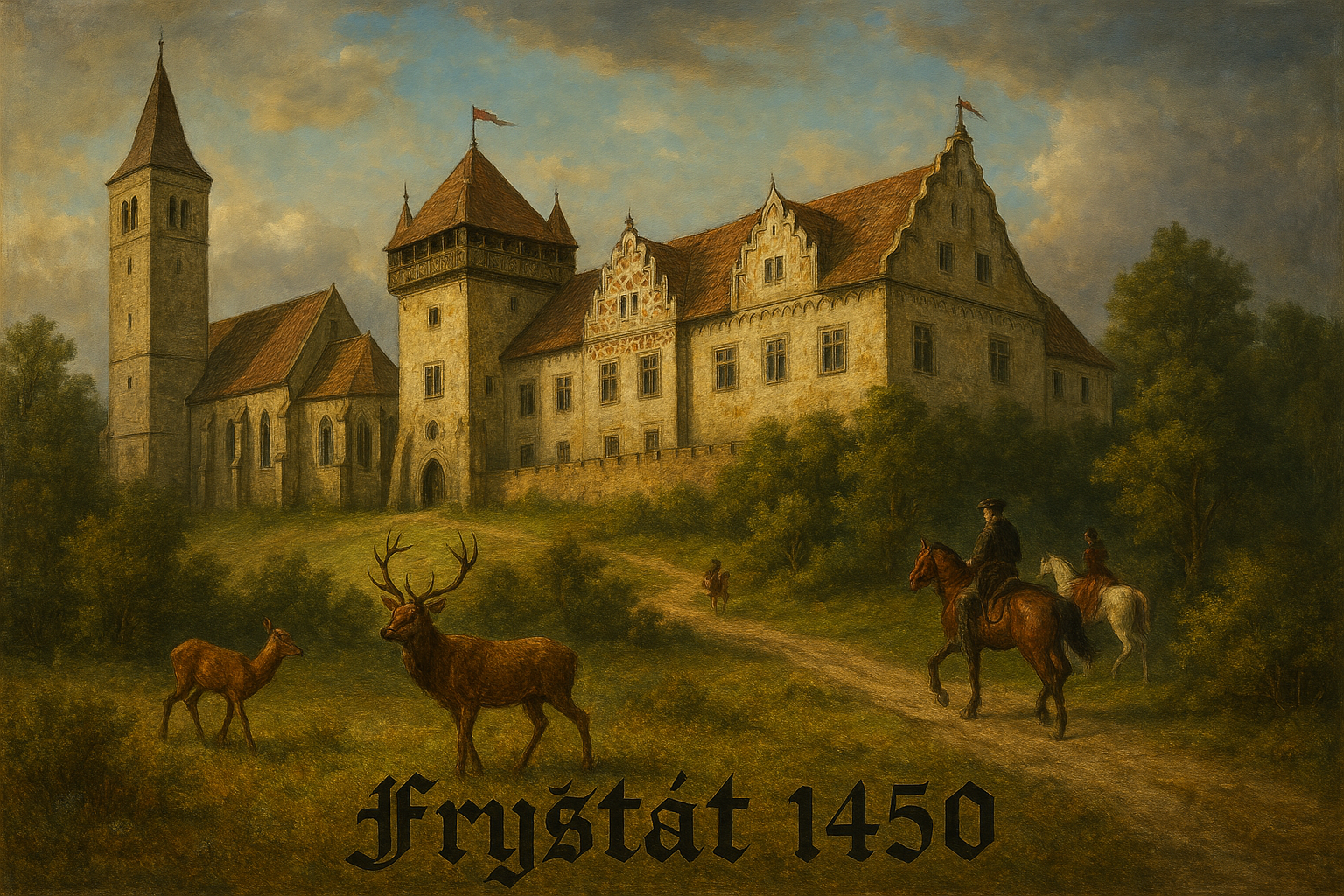 Zámek Fryštát od přelomu 14. a 15. do 16. století