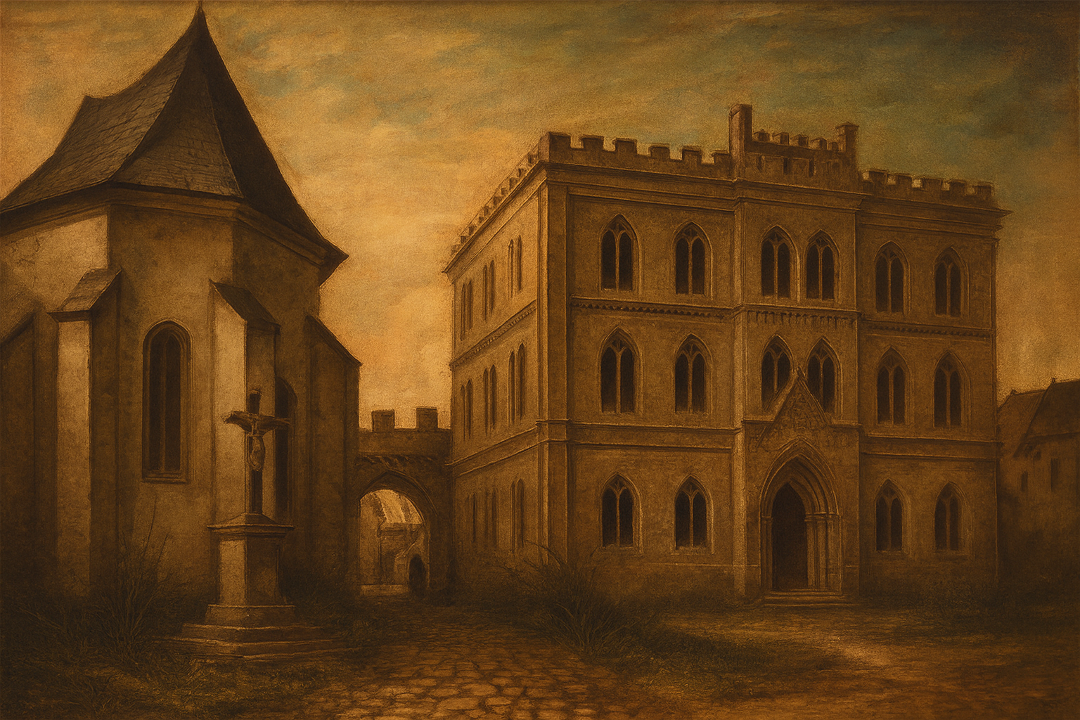 Zámecký kostel a špitál sv. Ondřeje ve Fryštátě