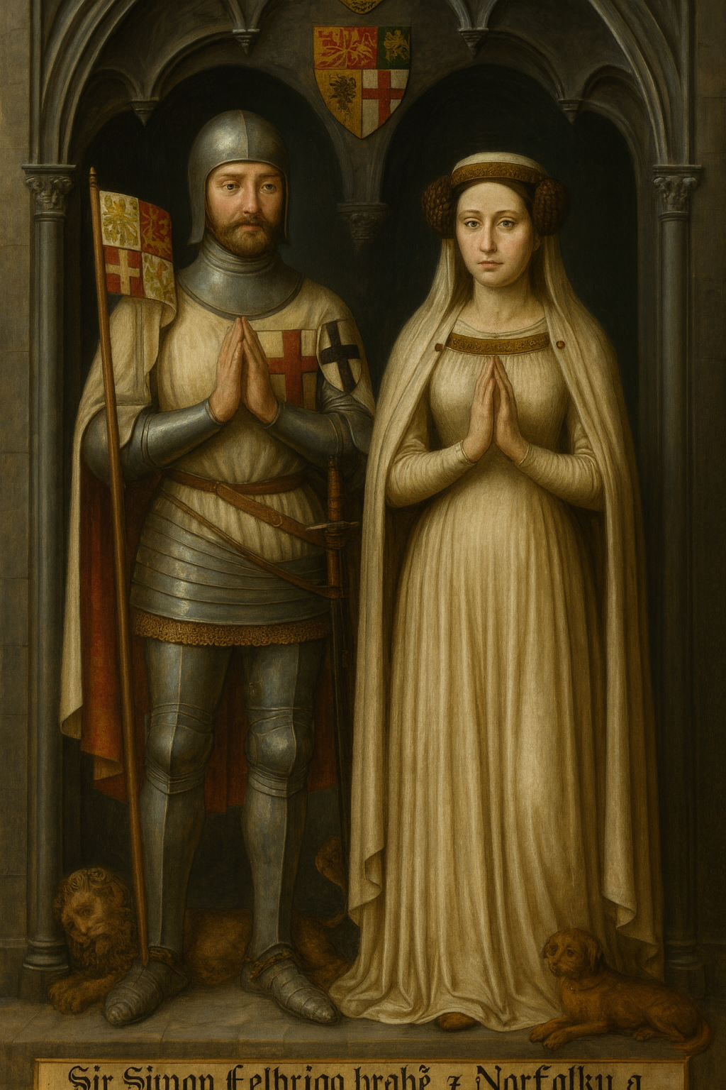 Sir Simon Felbrigg, hrabě z Norfolku a slezská princezna Markéta Piastovna