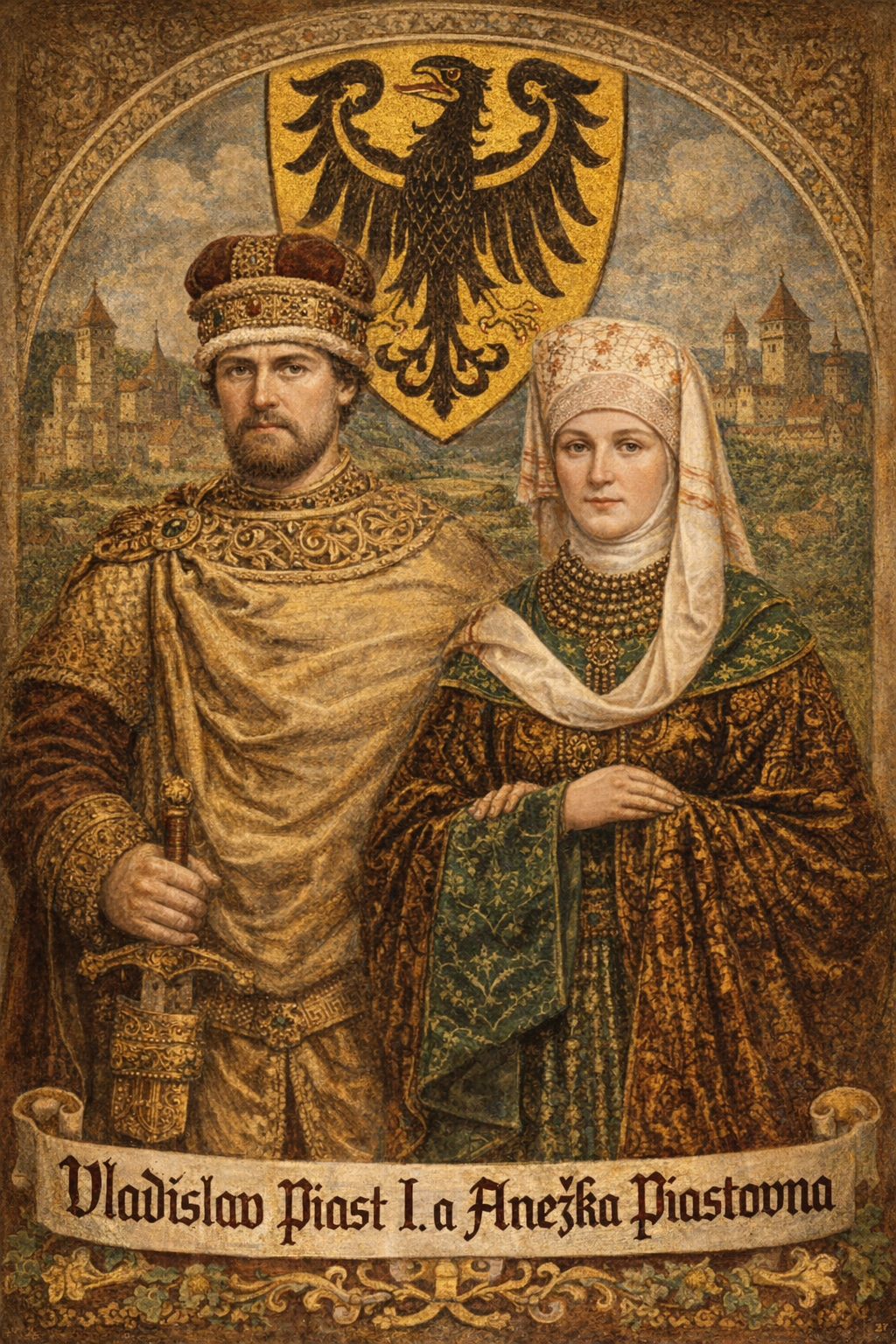 Piast I. Vladislav a Anežka, první slezský vévodský pár