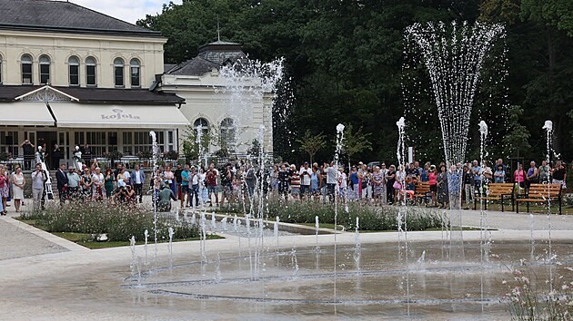 Jodobromové lázně Darkov v Zámecko-lázeňském parku
