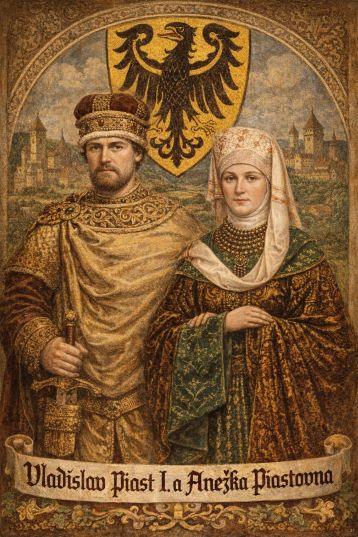 Piast I. Vladislav a Anežka, první slezský vévodský pár
