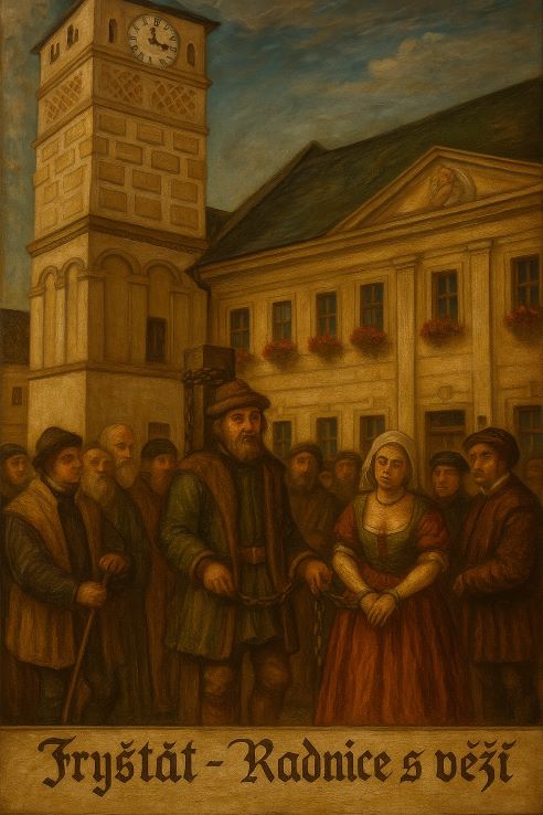 Fryštát - radnice a Piastovská věž