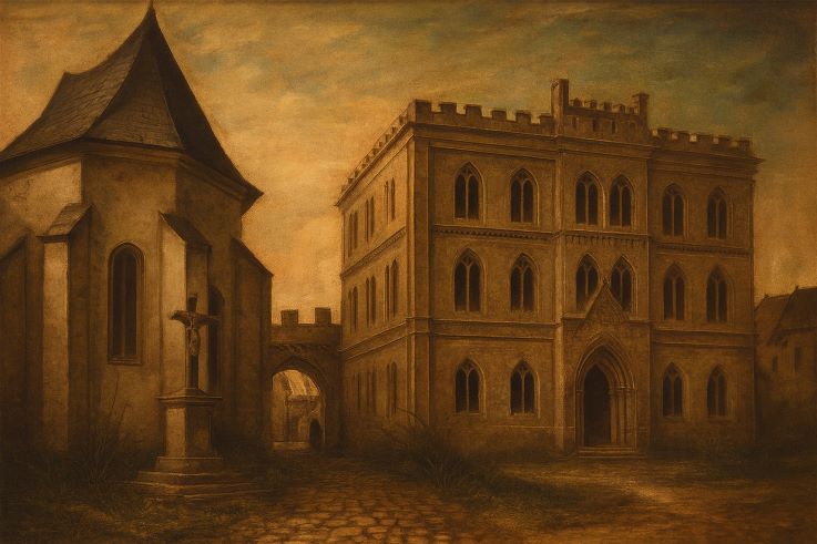Špitál sv. Ondřeje (vpravo)