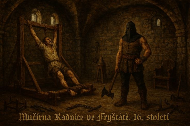 Mučírna Radnice ze 16. století dnes slouží jako zasedací síň Primátora Karviné