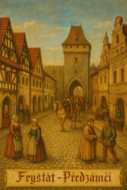 Předzámčí je i dnes hlavní bránou do Fryštátu, ikdyž zcela změnilo svůj vzhled