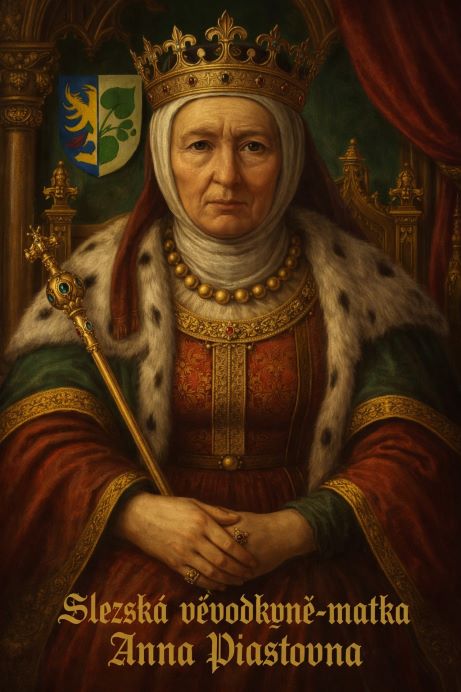 Anna Piastovna Bielská (1430-1490), slezská vévodkyně-matka a patronka dnešního města Karviné