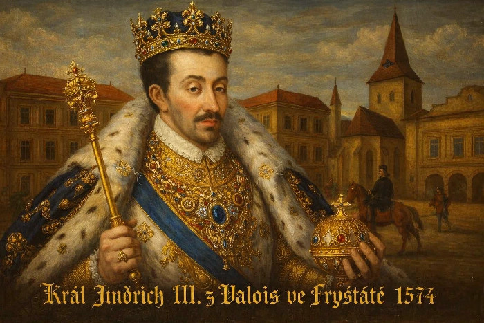 Francouzský král Jindřich III. z Valois (1551 - 1589)