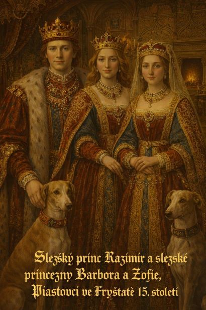 Princ Kazimír a princezny Barbora a Žofie, Piastovci z Fryštátu