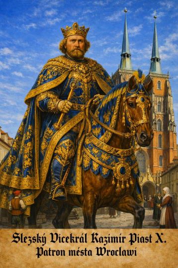 Kazimír Piast X. (1449-1528), Slezský Vicekrál, rodák z Karviné Fryštátu a patron hlavního města Wroclawi