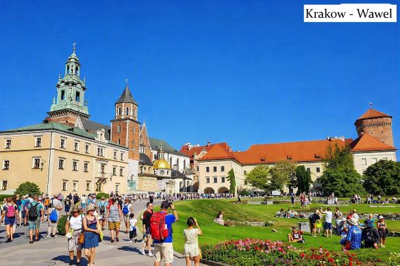 Krakow-Wawel, sídlo polských králů