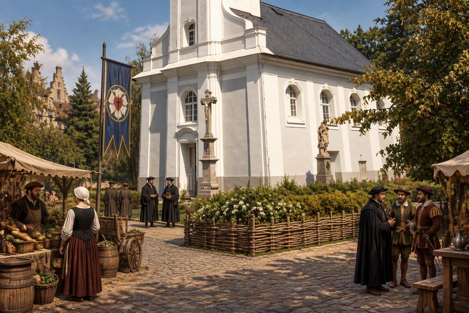 7 - Park z kościołem św. Marka